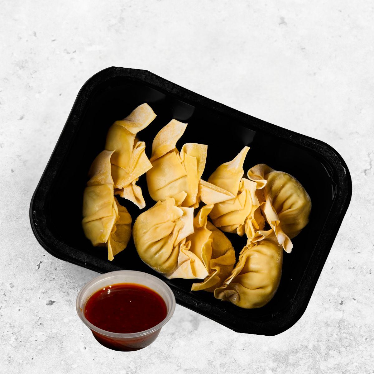 Wonton Dumpling med Scampi (8 stk)