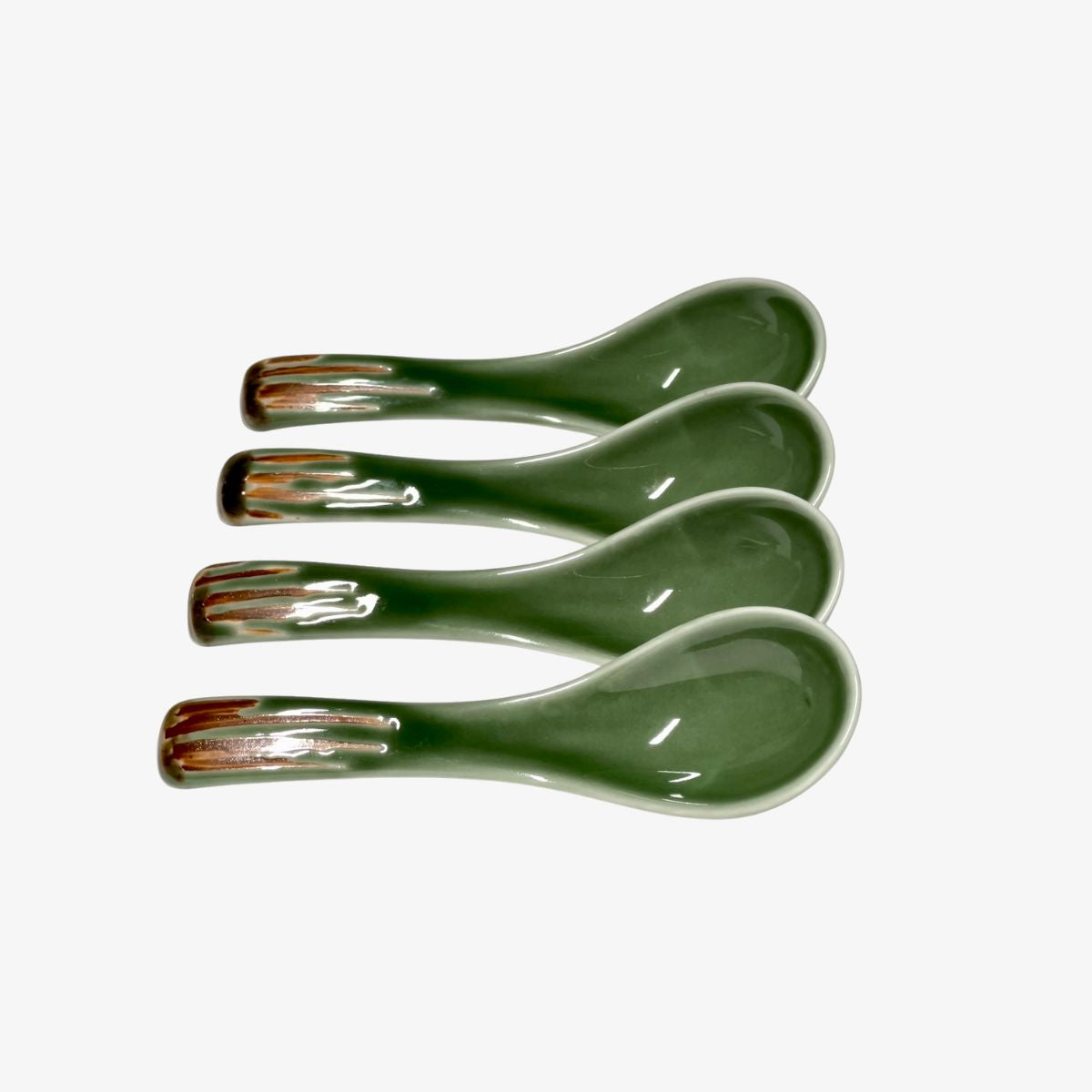 Mizu Skje - Grønn (4-pk)