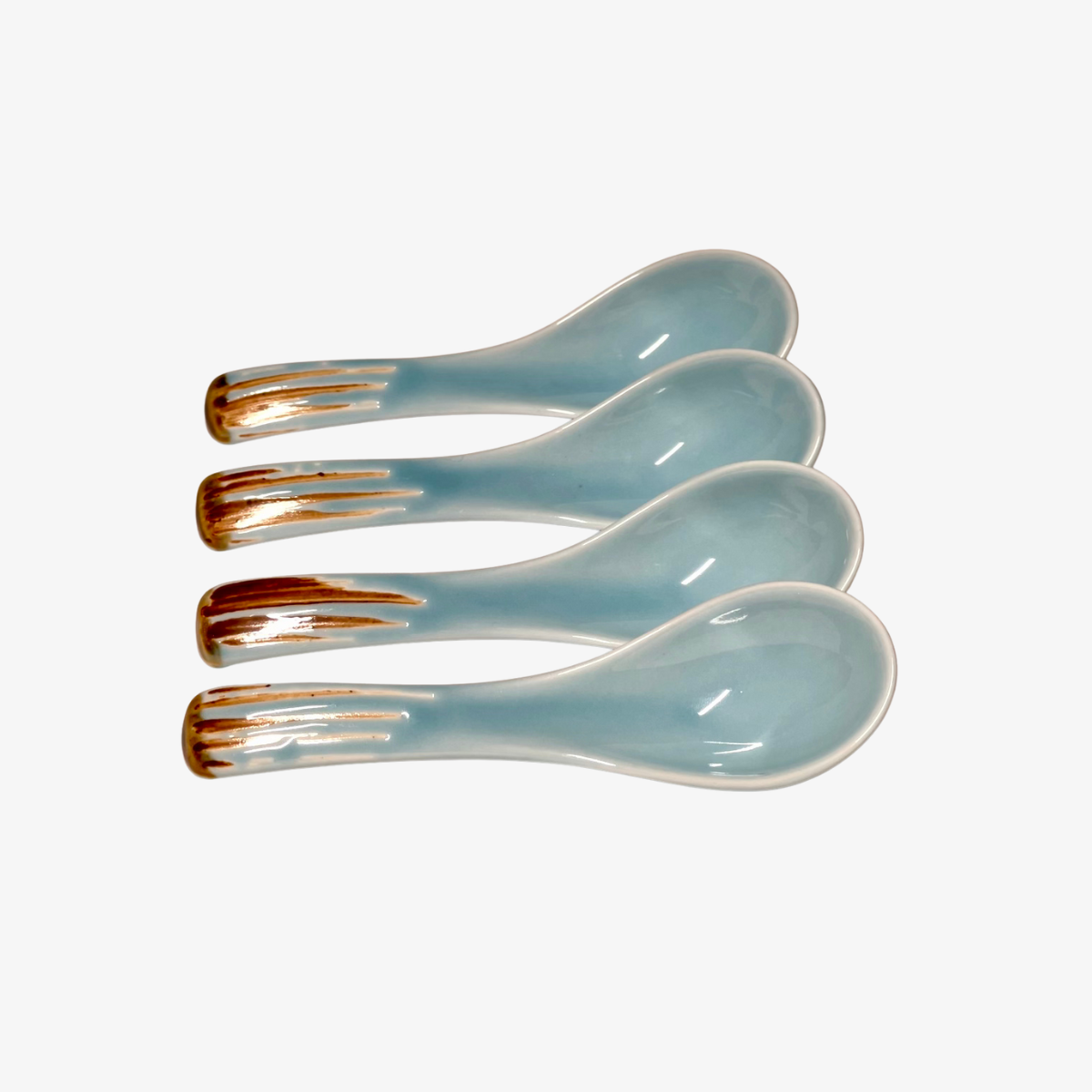 Mizu Skje - Blå (4-pk)