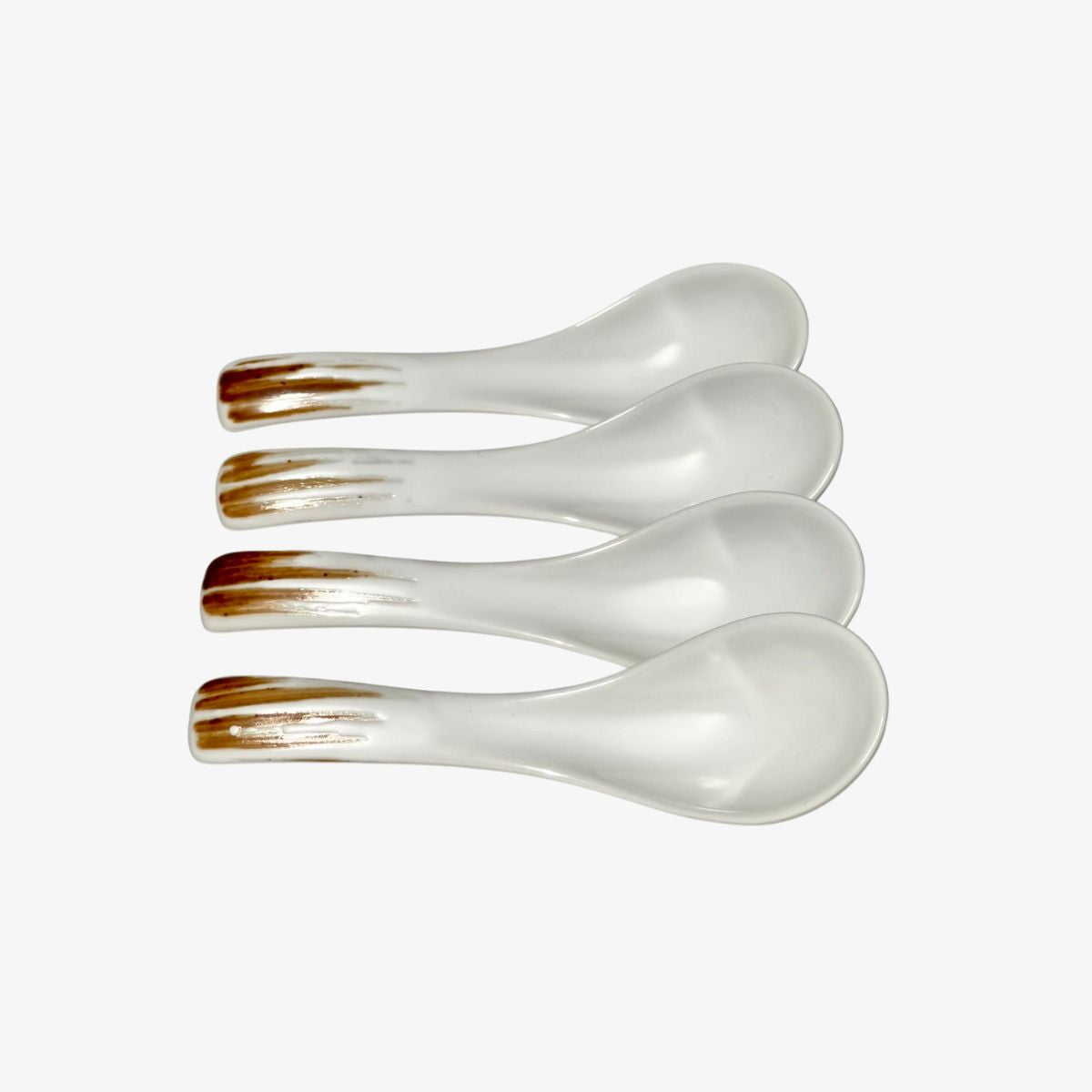 Mizu Skje - Hvit (4-pk)