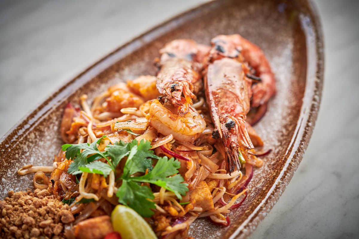 Pad Thai Scampi
